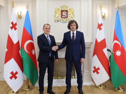 Ceyhun Bayramov Kobaxidze ilə görüşdü