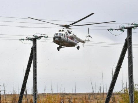 Ağdərədəki yanğının söndürülməsinə helikopter cəlb edildi