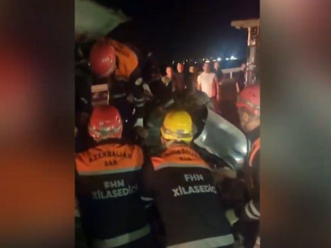 Ələtdə yol qəzası, xəsarət alan var -&nbsp;VİDEO