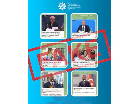 Dövlət xadimləri adından saxta açıqlamalar yayıldı