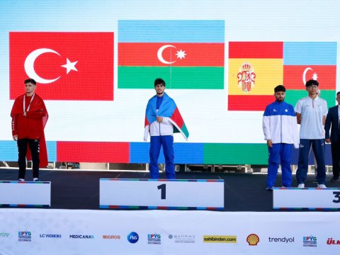 İdmançılarımız 4 medal qazandı