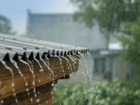 Bəzi yerlərdə leysan yağıb - FAKTİKİ HAVA