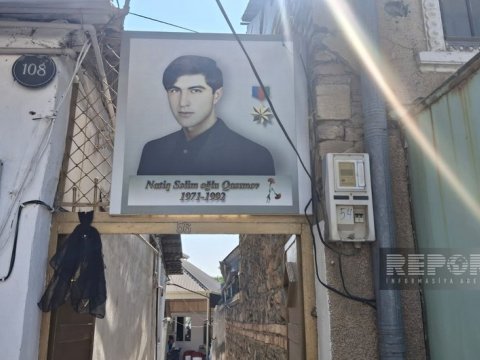 Milli Qəhramanın anası ilə vida mərasimi keçirilir