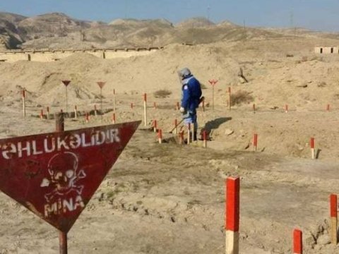 Azad edilmiş ərazilərdə daha 61 mina&nbsp;aşkarlandı