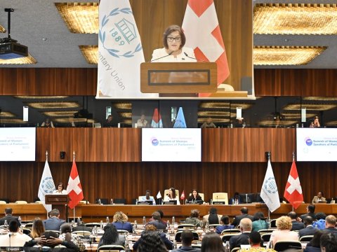 Sahibə Qafarova Cenevrə Samitinində ÇIXIŞ EDİB