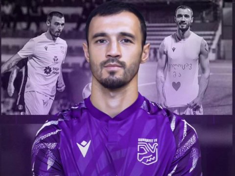 Gürcüstanlı futbolçu "Sumqayıt"ı tərk etdi
