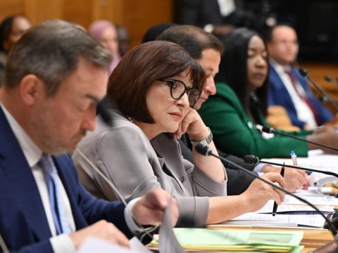 Sahibə Qafarova yekun iclasda iştirak edib