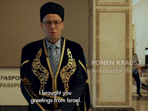 İsrailin yeni səfiri Bakıda - GÖRÜNTÜLƏR