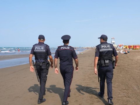 Xəzər sahilinə tullantı atan 55 nəfər cərimələndi