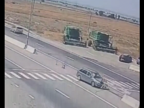 Sürücü sükan arxasında yuxuladı - Qəza baş verdi