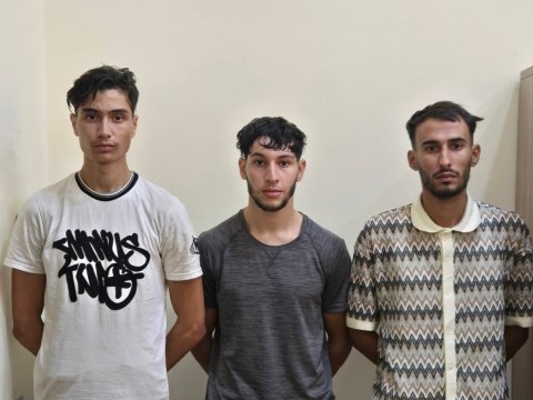 Sərhədi pozan 4 xarici vətəndaş saxlanıldı - GÖRÜNTÜ