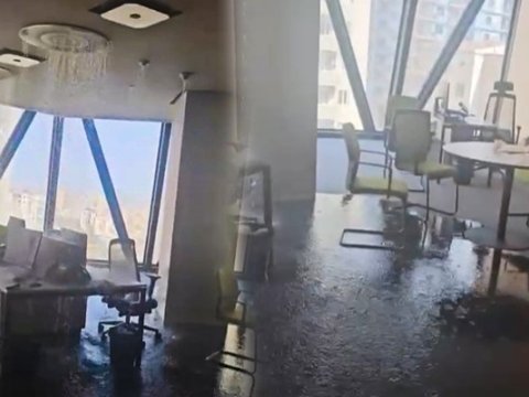 Gömrük Komitəsində otağı su basdı - AÇIQLAMA