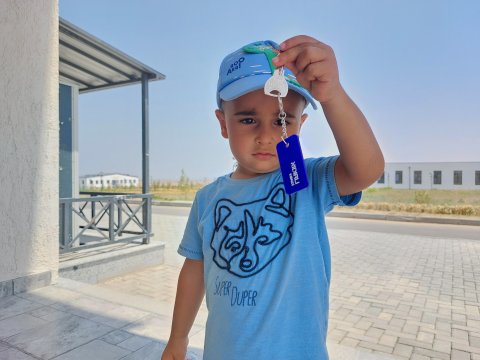 Köç karvanı Xıdırlı kəndinə çatdı - FOTO