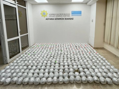 Gömrükdə 152 kq-dan artıq marixuana aşkarlandı
