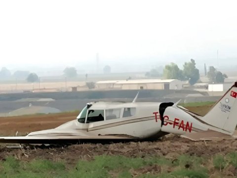 Türkiyədə təyyarə qəzası - yaralılar var