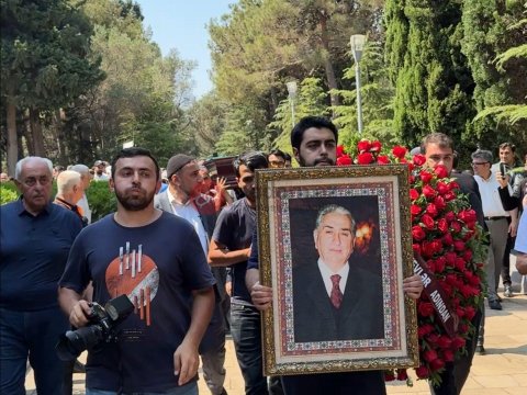 Arif Babayev dəfn edildi - FOTO+VİDEO