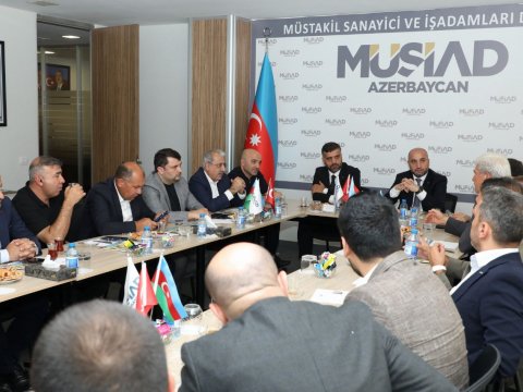 MÜSİAD-ın nümayəndəsi Azərbaycanda görüşlər keçirdi
