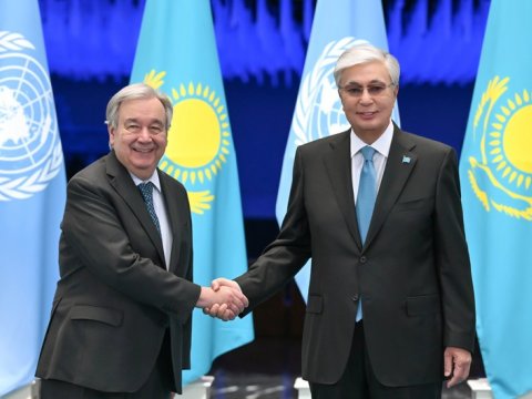 Tokayev və Quterreş Almatıda - BMT-nin islahatı&nbsp;müzakirə edildi