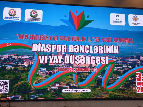 Xaricdən 128 gənc Xankəndiyə GƏLDİ - FOTOLAR