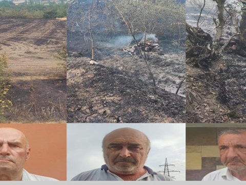 Qubadakı yanğını törədənlər - ADLAR