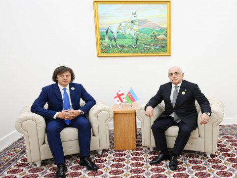 Azərbaycan və Gürcüstan Baş nazirləri görüşdü