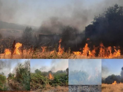 Xocalıya qonaq getdi - Yanğın törətdi