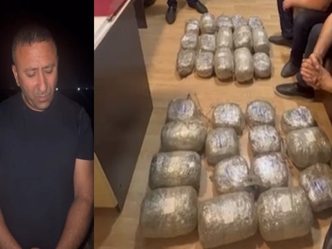 Qaçaqmalçılıq yolu ilə ölkəyə gətirilən 30 kq narkotik aşkarlandı