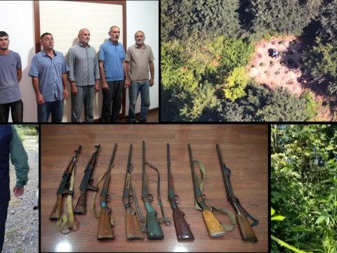 Dağda narkotik becərən silahlı dəstə ifşa olundu - 3 nəfər həbs edildi