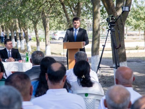 Neftçalanın icra başçısı səyyar görüş keçirib - FOTO