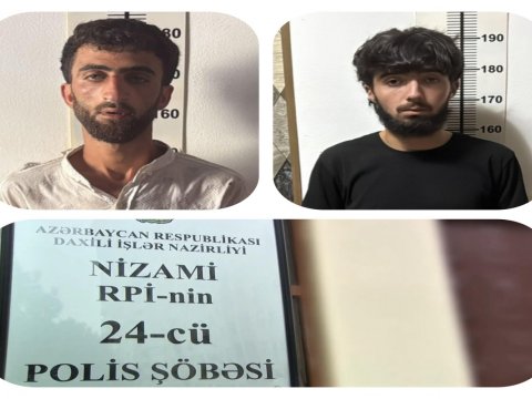 Avtoyuma məntəqəsindən maşın qaçıran şəxslər saxlanılıblar -&nbsp;VİDEO