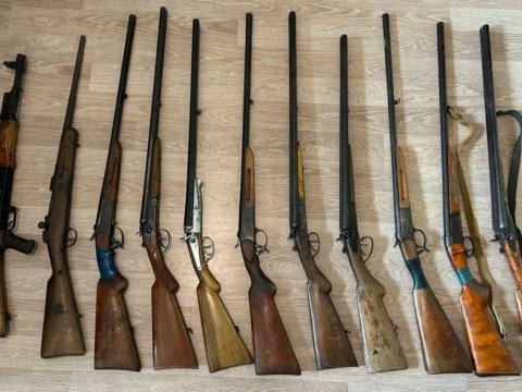 Qanunsuz saxlanılan silah-sursat aşkar edildi