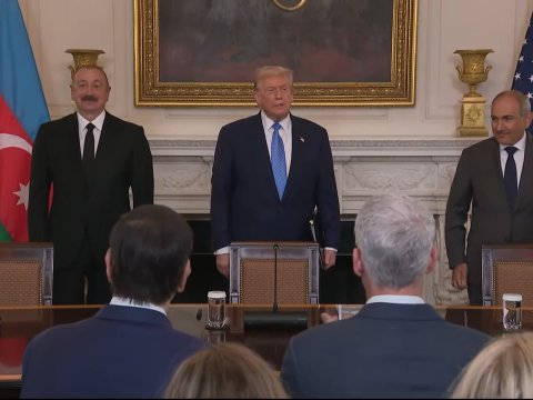 Mənim istəyim bölgədə sülhün və rifahın təmin olunmasıdır - Tramp