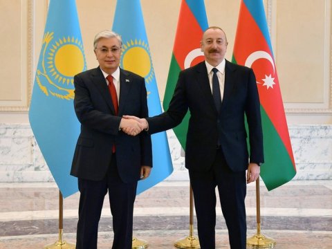 Qazaxıstan Prezidentindən Azərbaycan liderinə TƏBRİK