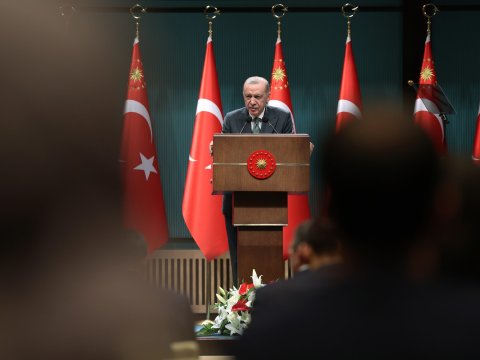 Ərdoğan nazirləri toplayır - Vaşinqton sazişi gündəmdədir