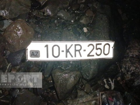 Maşın körpüdən aşıb yandı - Hadisə yerindən GÖRÜNTÜLƏR