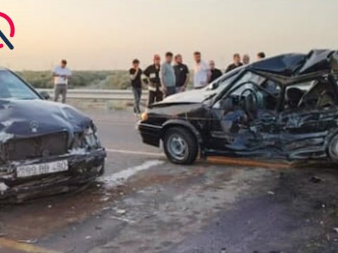 Yol qəzasında müəllim və övladı HƏLAK OLDU 