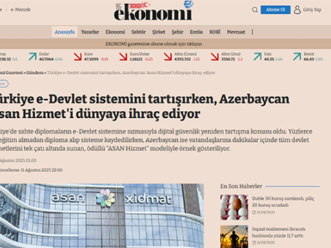 Azərbaycan dünyaya &ldquo;Asan Xidmət&rdquo; ixrac edir