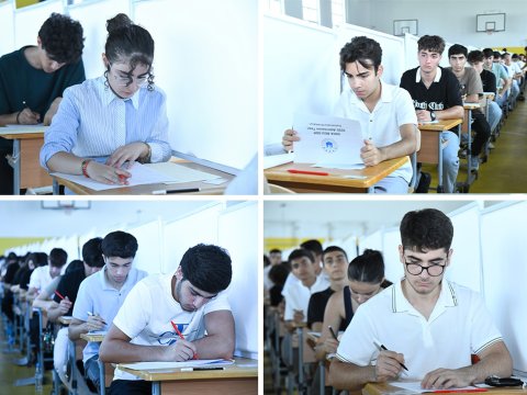 BMU-İNHA İDP-yə qəbul üçün daxili imtahanlar keçirilib