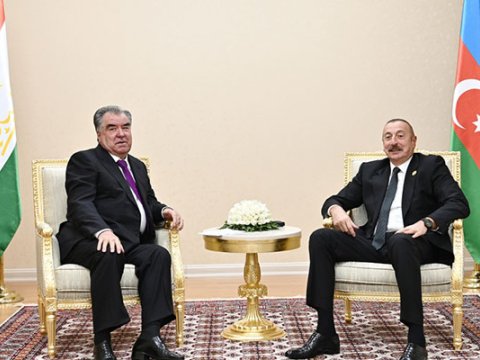 Tacikistan Prezidenti İlham Əliyevi TƏBRİK ETDİ