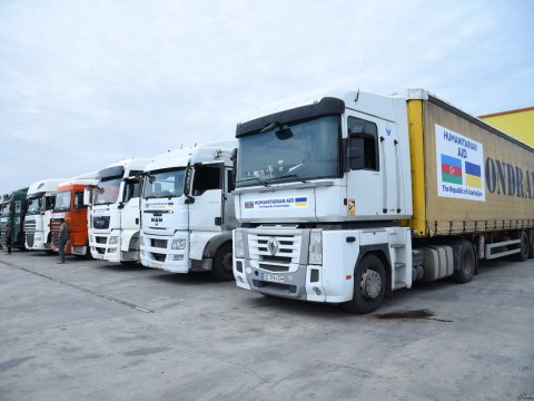 Bakıdan Ukraynaya növbəti humanitar yardım GÖNDƏRİLDİ