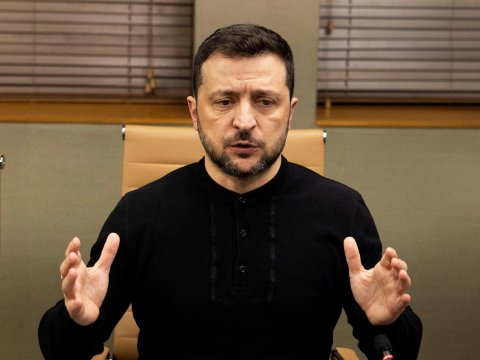 Zelenski Almaniyaya&nbsp;gedib