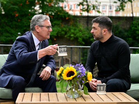 Zelenski Londondadır - FOTOLAR