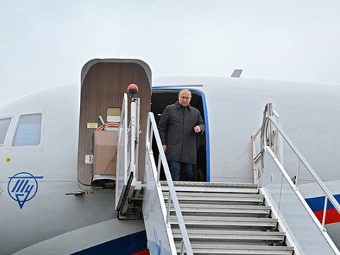 Putin artıq Alyaskadadır - VİDEO