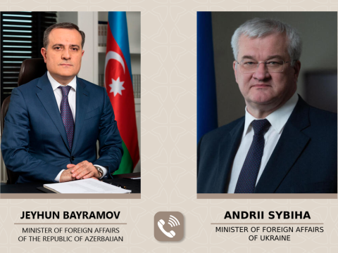 Azərbaycanla Ukraynanın XİN başçıları müzakirə apardılar
