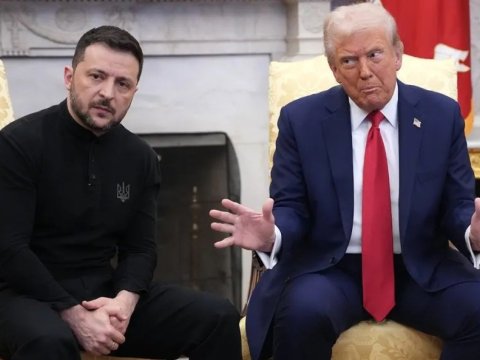 Zelenski Trampa qarşı çıxdı