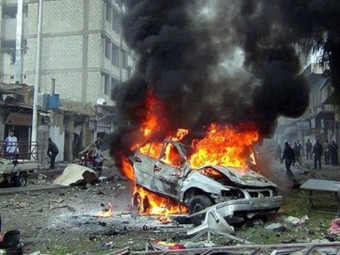 Dəməşqdə güclü PARTLAYIŞ