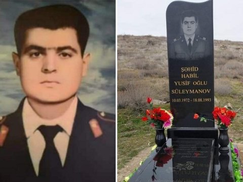 Bir kəndin tək ŞƏHİDİ