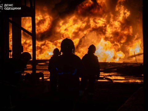 Odessada SOCAR-ın obyekti İran dronları ilə vurulub - FOTOLAR