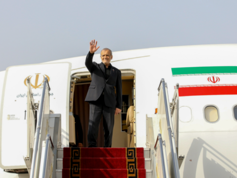 Pezeşkian İrəvandadır - YENİLƏNİB - VİDEO