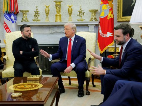 Avropa panikada: Zelenski ‘‘xilasedicilər dəstəsi’’ ilə Ağ Evə yürüşə BAŞLADI